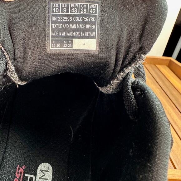 Skechers Skech-Lite Pro Faregrove Men’s Sneakers Grey Red Size 10 232598-GYRD - Picture 9 of 10